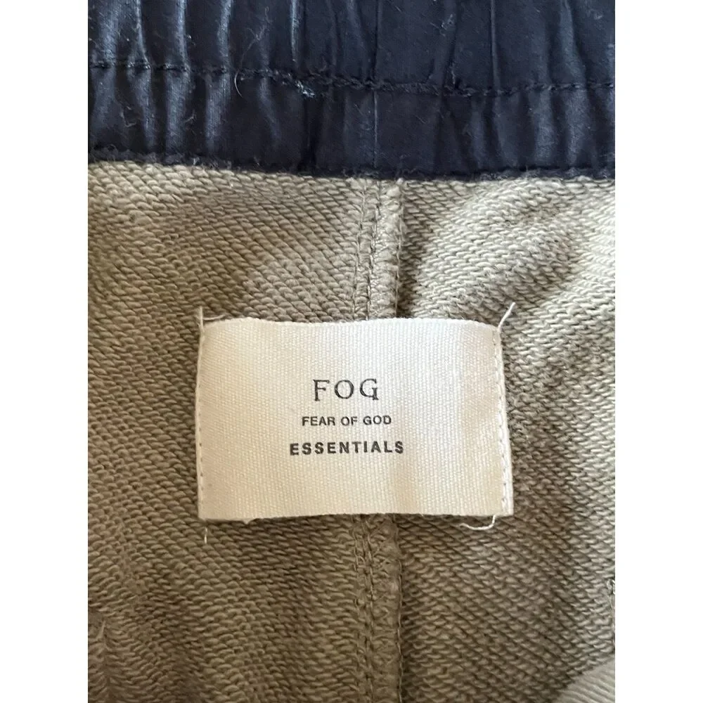 Essentials FEAR OF GOD Gray Lounge Jogger Sweat Pants Trousers  Mens Size Medium
